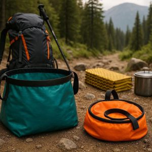 Ultralight Backpacking Collapsible Bucket