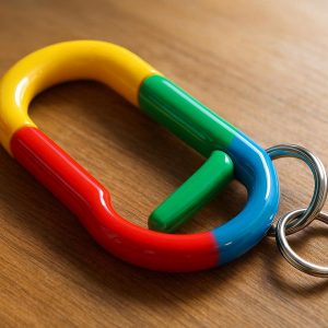 Plastic Keychain Carabiner Non Scratch