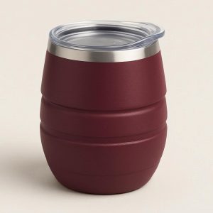 Insulated Collapsible Wine Tumbler Stemless
